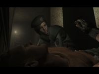 une photo d'Ã©cran de Resident Evil Rebirth sur Nintendo Gamecube